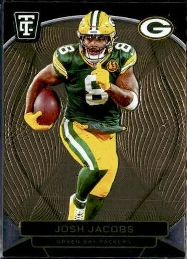 2024 Panini Illusions Football Gold Josh Jacobs #13