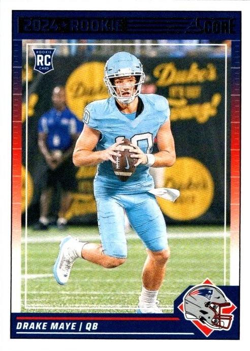 2024 Panini Score Football Drake Maye #303