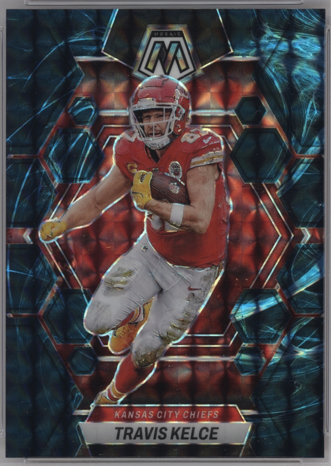 2023 Panini Mosaic Football Genesis Travis Kelce #113 SGC 9.5