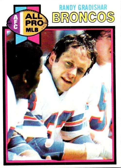 1979 Topps Football Randy Gradishar #40