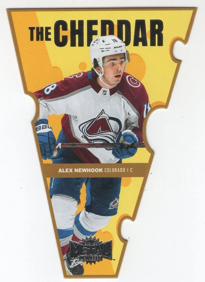 2021 Skybox Metal Universe Hockey Alex Newhook #TC-28