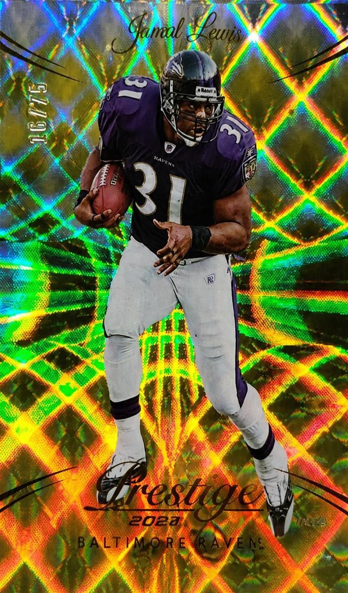 2024 Panini Prestige Football Gold Xtra Points Jamal Lewis #29