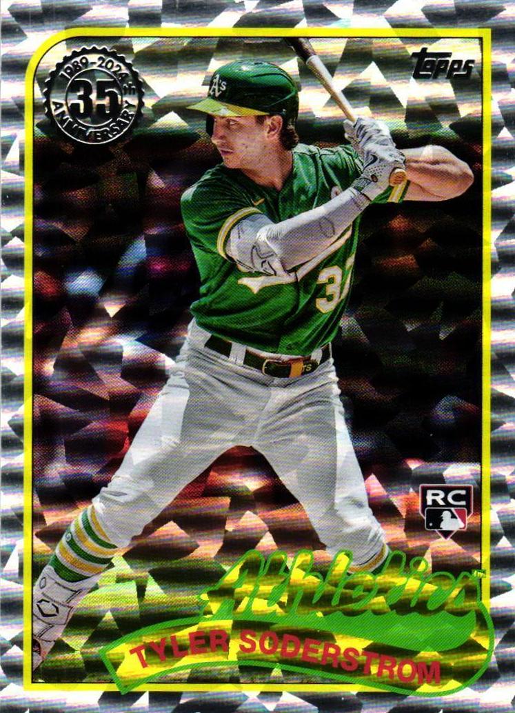 2024 Topps Baseball Foil Tyler Soderstrom #89B-100