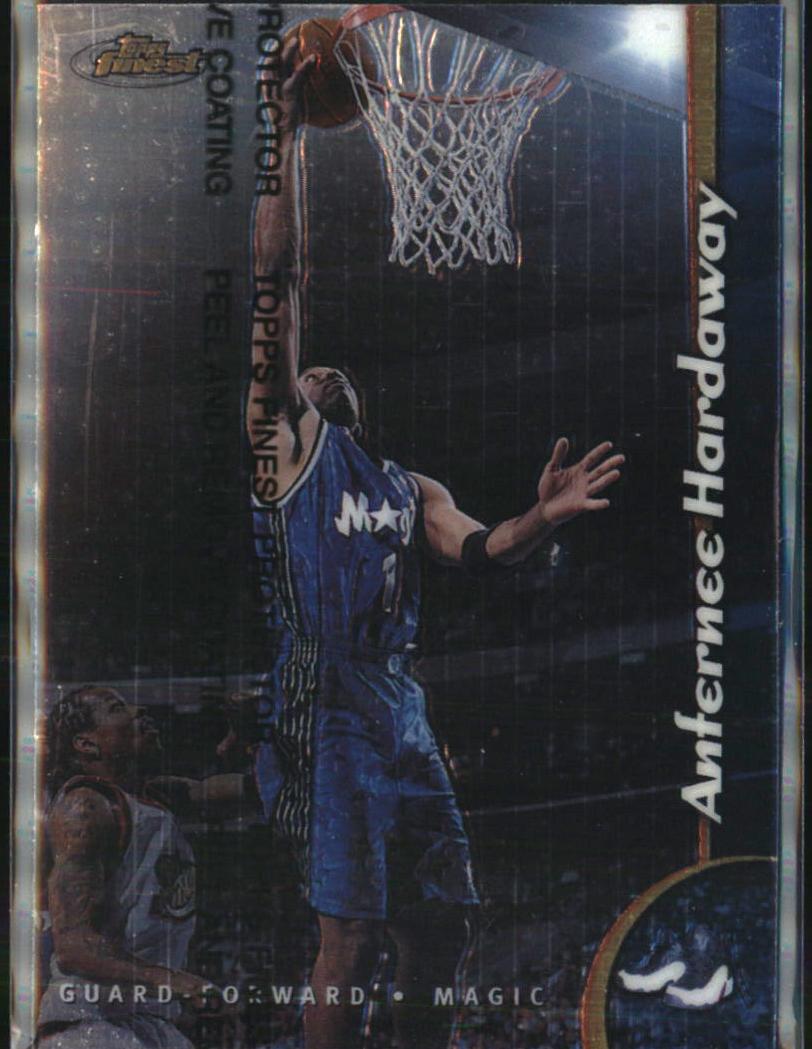 1998 Topps Finest Basketball Anfernee Hardaway #170 PSA 9