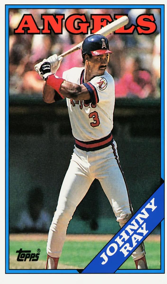 1988 Topps Baseball Johnny Ray #115