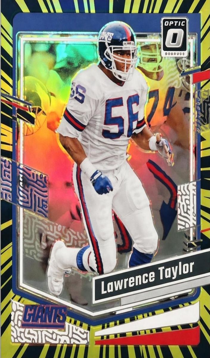 2023 Donruss Optic Football Electricity Lawrence Taylor #145