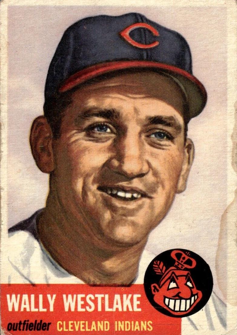 1953 Topps Baseball Wally Westlake #192