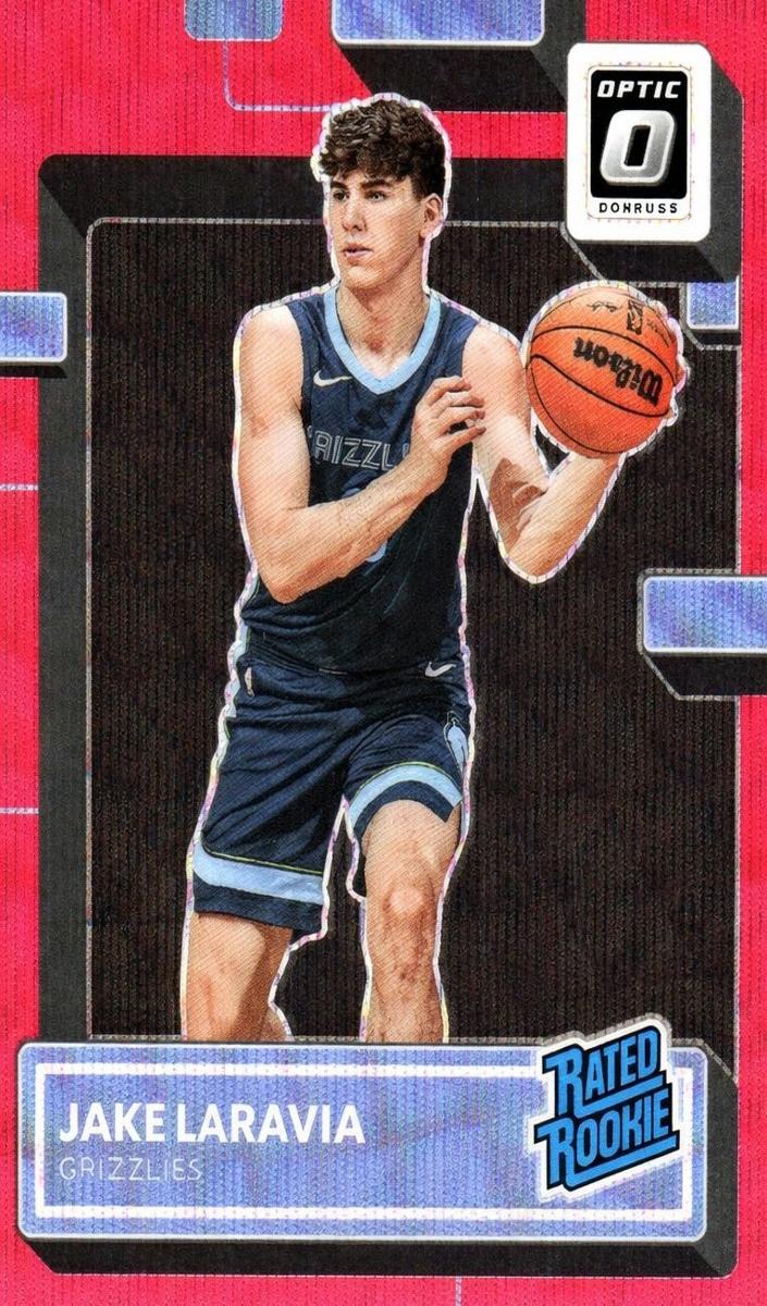 2022 Donruss Optic Basketball Red Wave Jake LaRavia #216