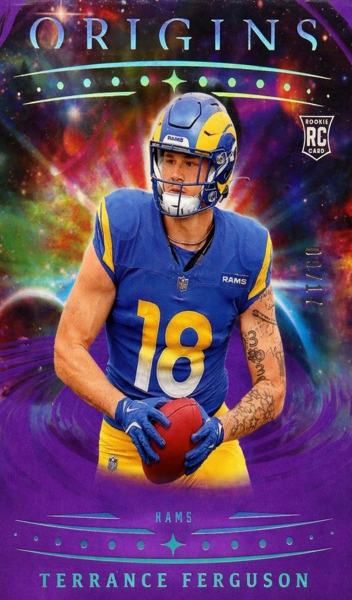 2025 Panini Origins Football Purple Terrance Ferguson #127