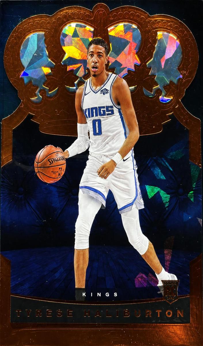 2020 Panini Crown Royale Basketball Crystal Tyrese Haliburton #98