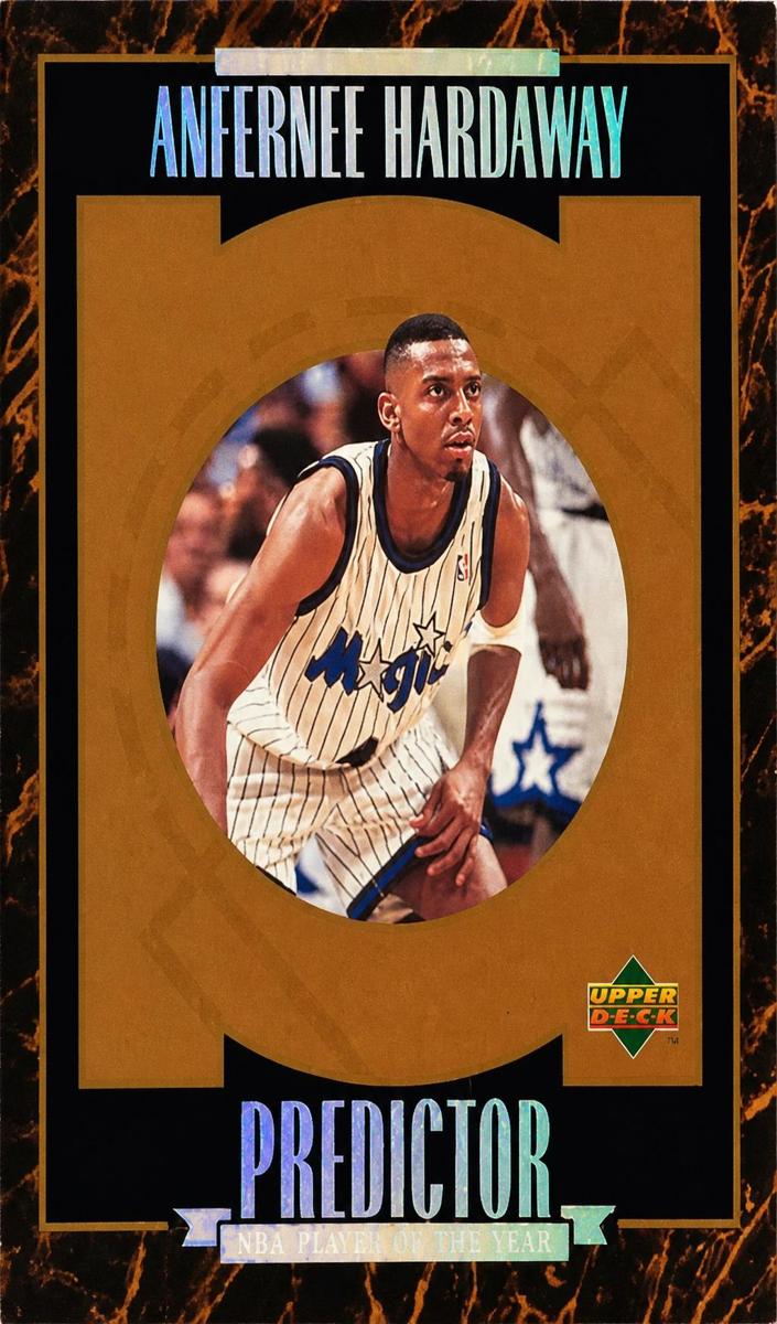 1995 Upper Deck Basketball Anfernee Hardaway #H6 PSA 9
