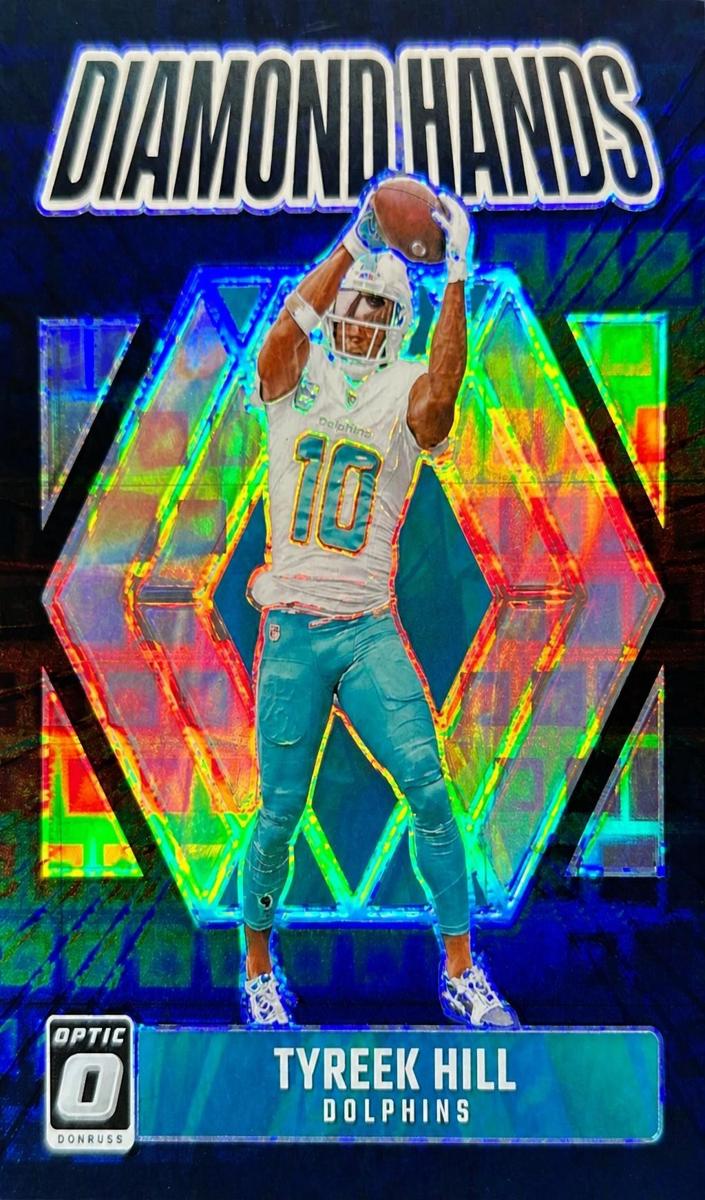 2024 Donruss Optic Football Black Pandora Tyreek Hill #8 PSA 10