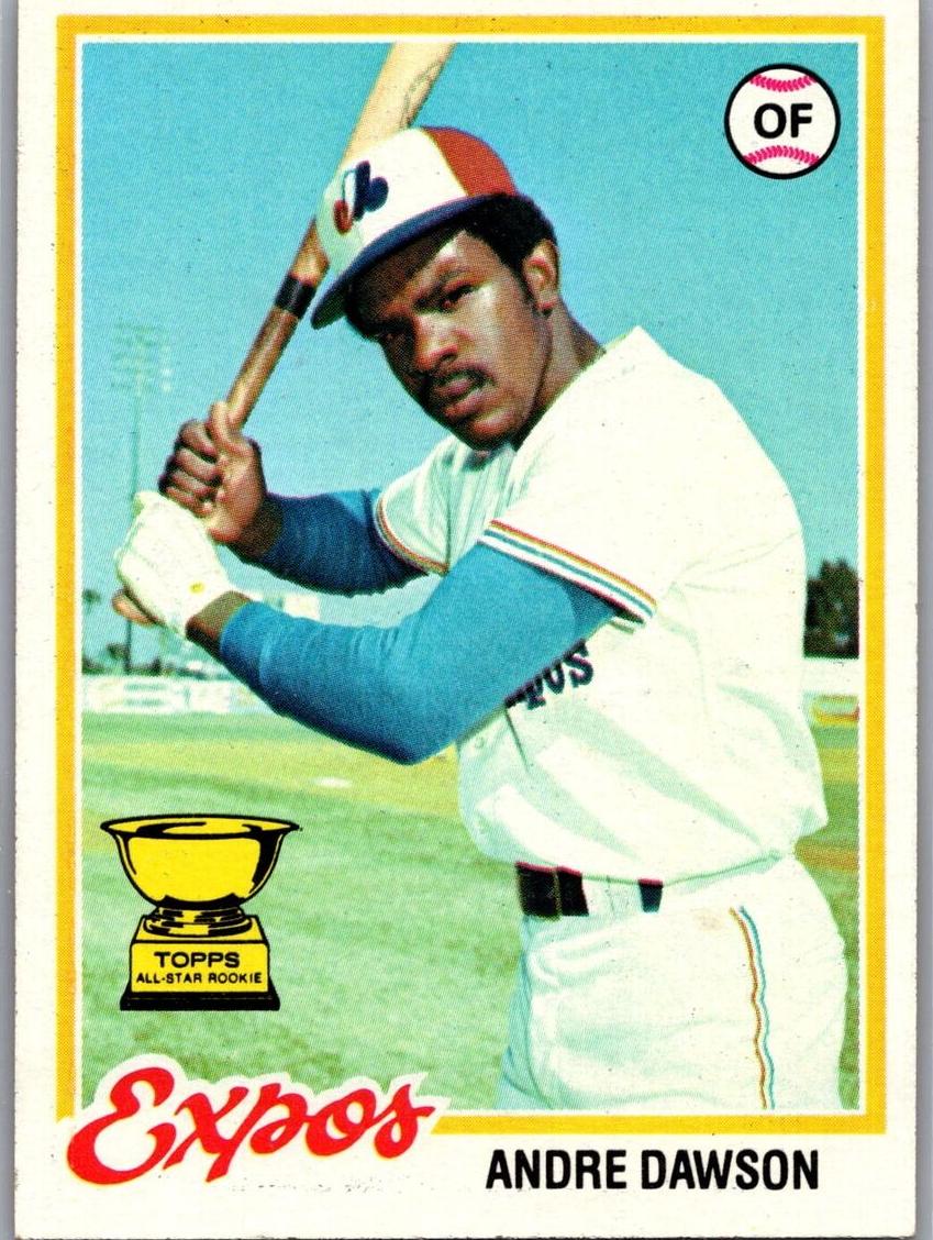 1978 Topps Baseball Andre Dawson #72 PSA 9