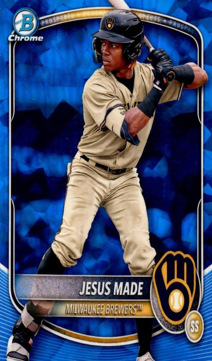 2025 Bowman Chrome Sapphire Baseball Jesus Made #BCP-245 PSA 10