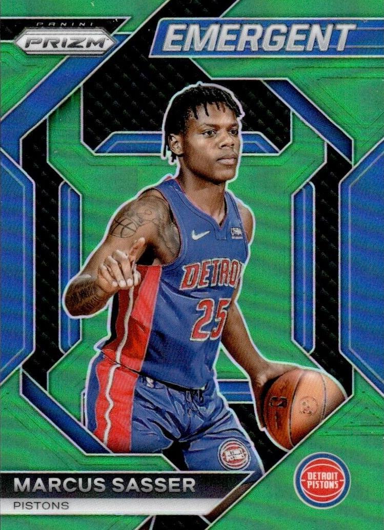 2023 Panini Prizm Basketball Green Marcus Sasser #1
