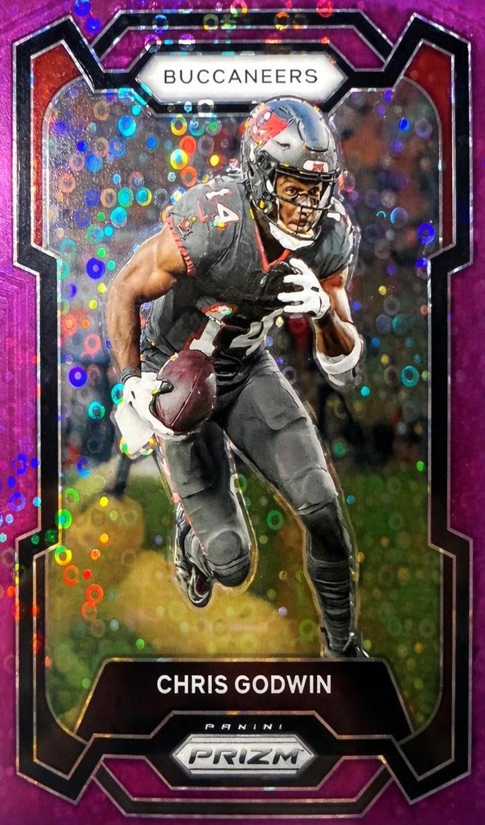 2023 Panini Prizm Football No Huddle Purple Chris Godwin #277