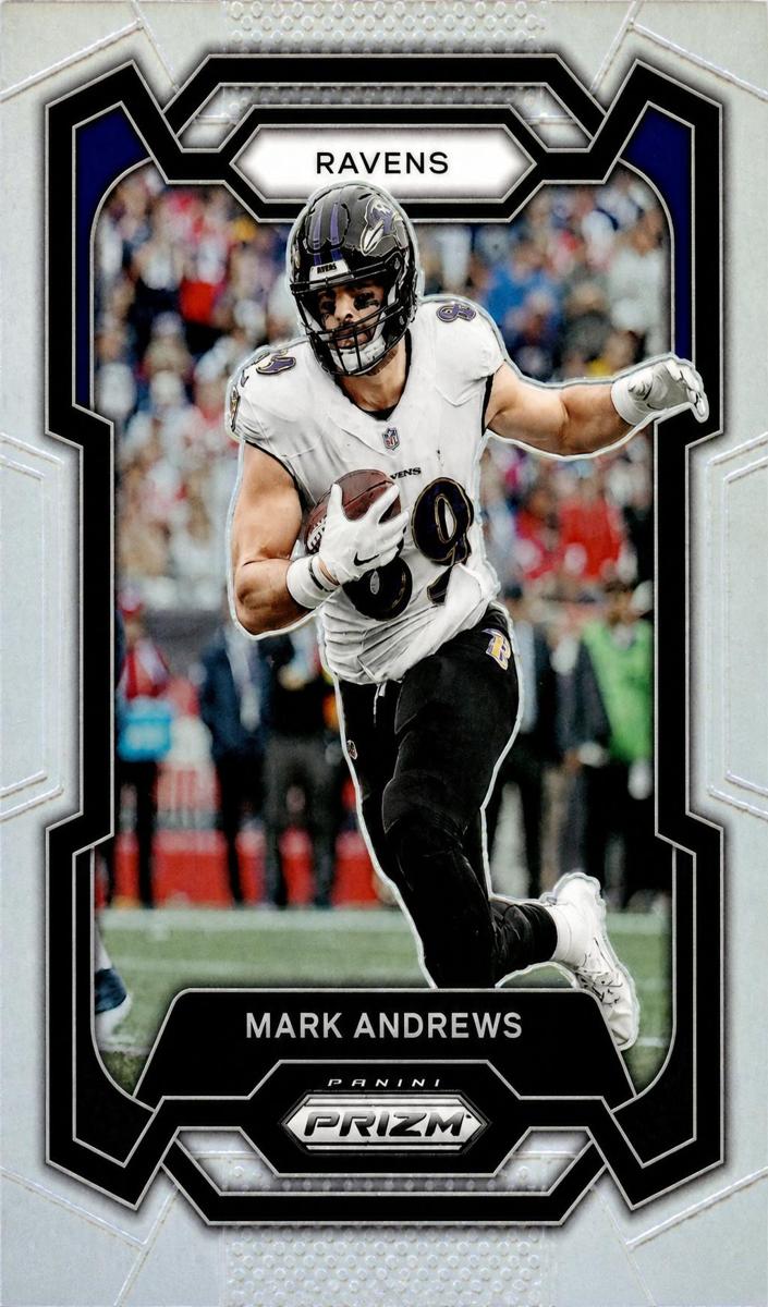 2023 Panini Prizm Football Silver Mark Andrews #19 PSA 9