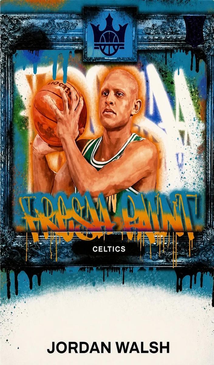 2023 Panini Court Kings Basketball Violet Jordan Walsh #FP-JWB