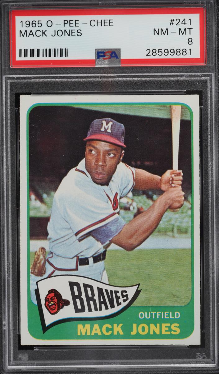 1965 O-Pee-Chee Baseball Mack Jones #241