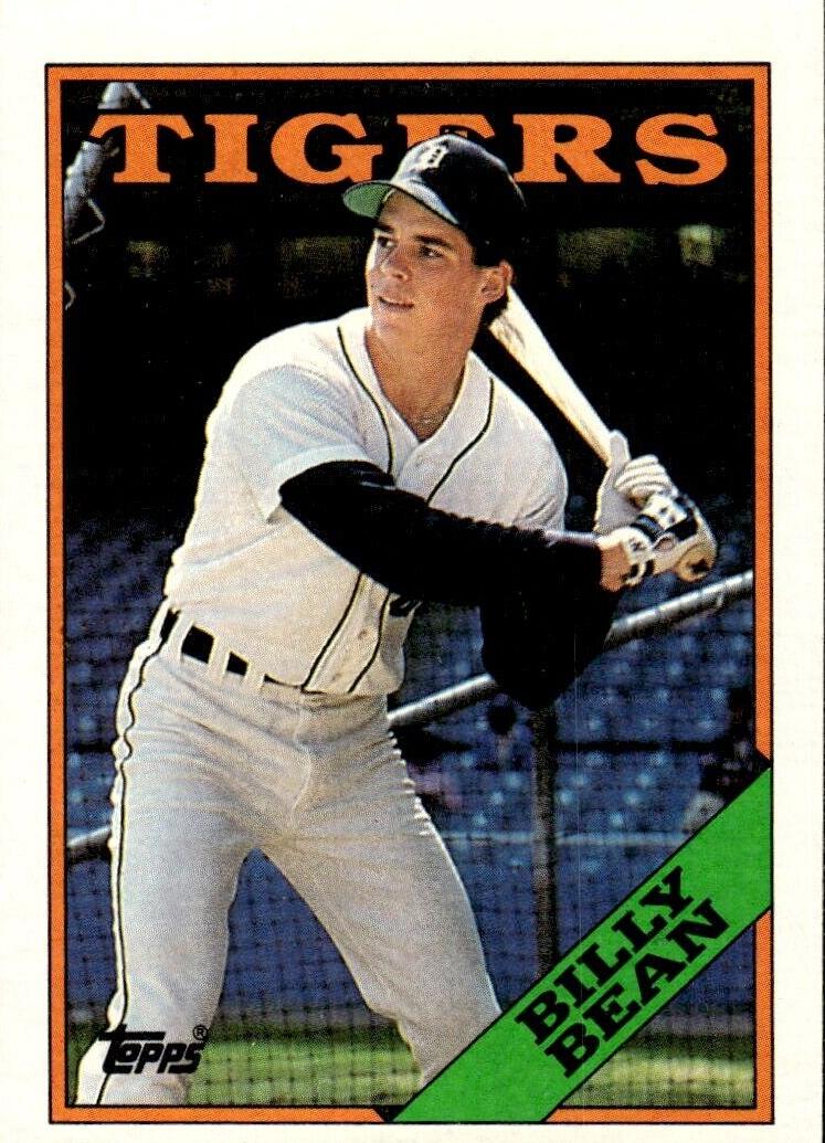 1988 Topps Baseball Billy Bean #267