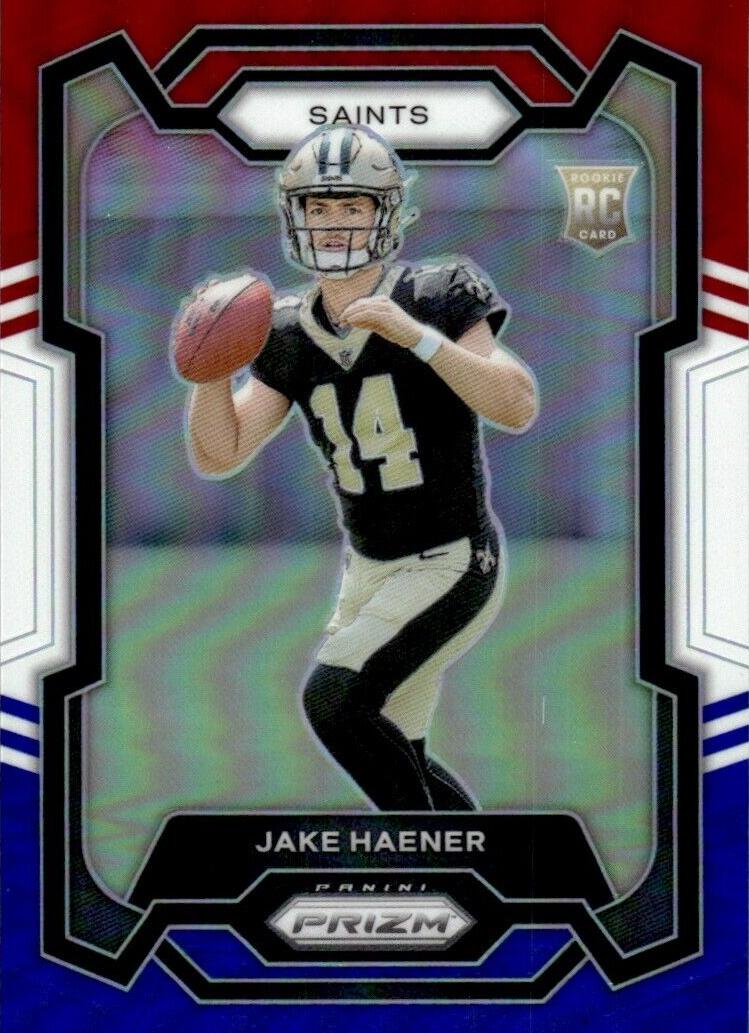 2023 Panini Prizm Football Jake Haener #374 PSA 10