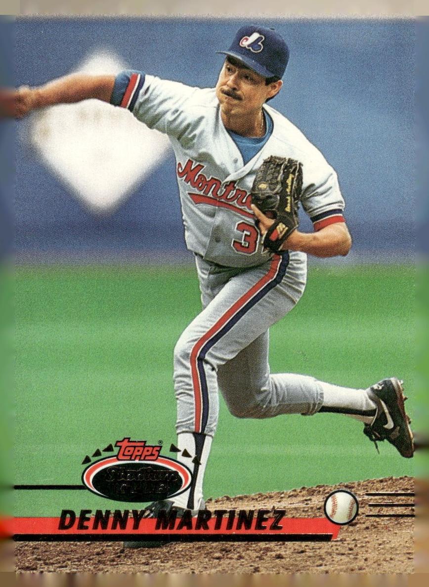 1993 Topps Stadium Club Baseball Denny Martinez #140