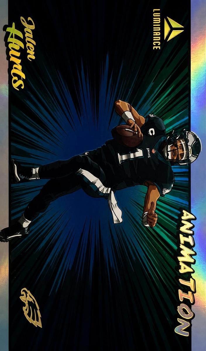 2023 Panini Luminance Football Jalen Hurts #ANI-6