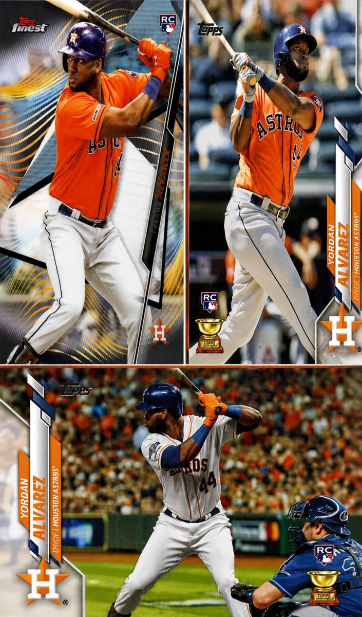 2020 Topps Baseball SP Yordan Alvarez #276 PSA 9