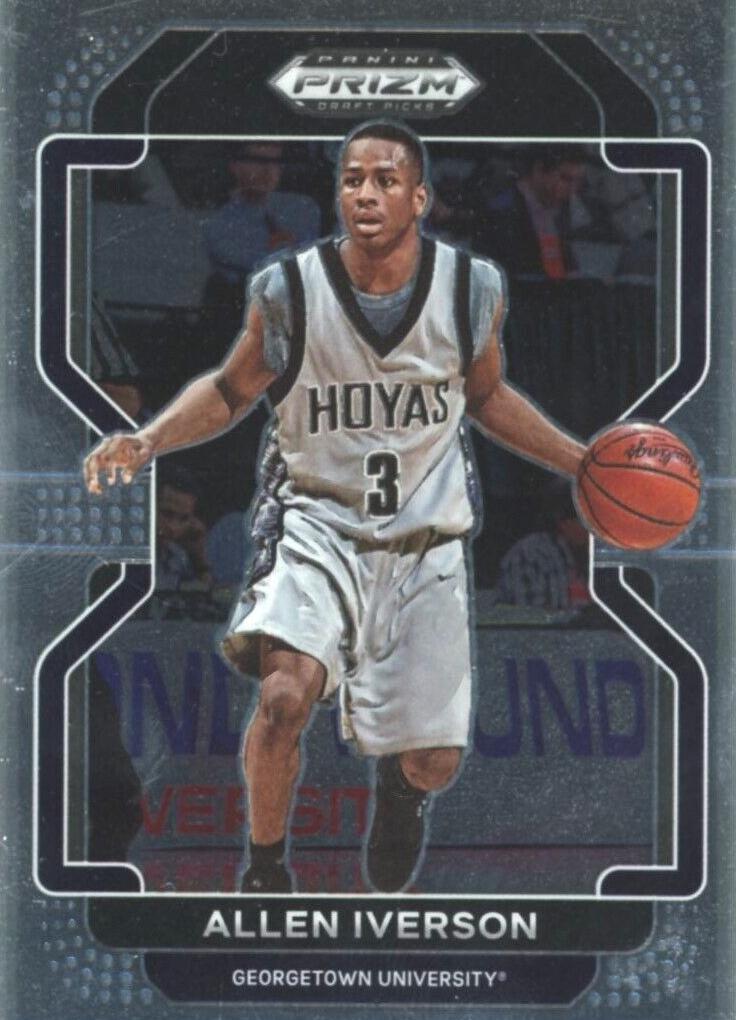 2022 Panini Prizm Draft Picks Basketball Allen Iverson #1 PSA 10