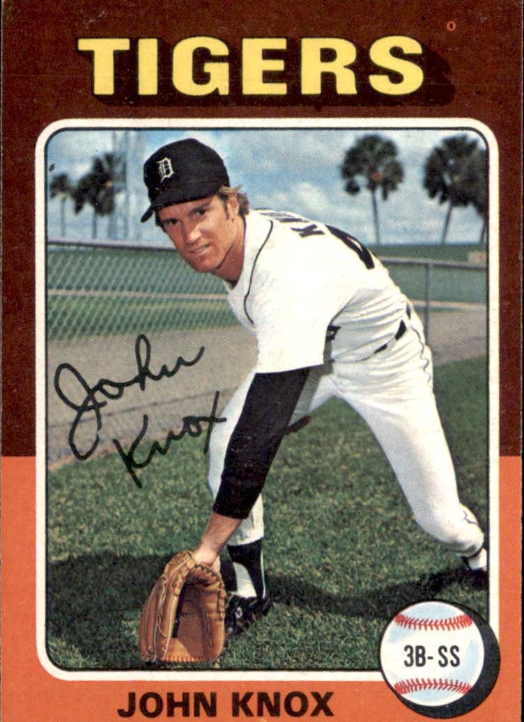 1975 Topps Baseball John Knox #546