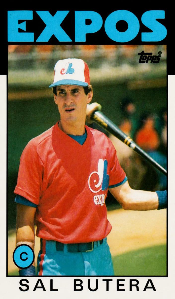 1986 Topps Baseball Sal Butera #407 PSA 8.5