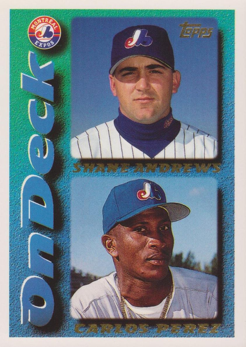 1995 Topps Baseball Shane Andrews #652
