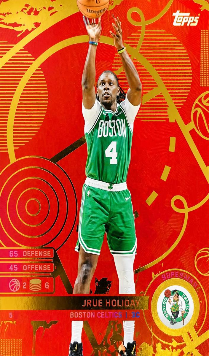 2025 Topps Match Attax Basketball Super Rare Jrue Holiday #5