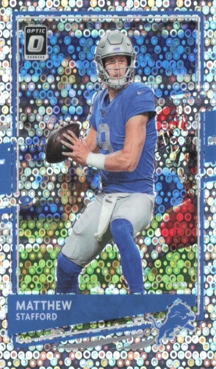 2020 Donruss Optic Football Silver Circles Matthew Stafford #35