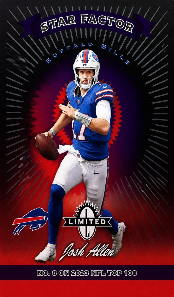 2023 Panini Limited Football Josh Allen #8