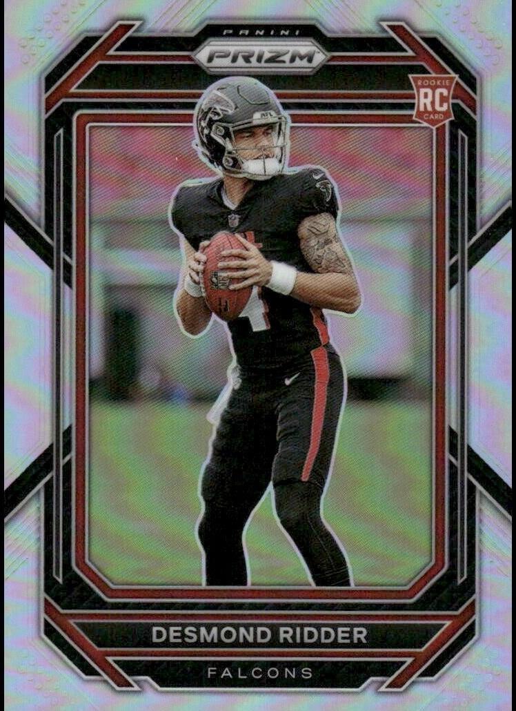 2022 Panini Prizm Football Silver Desmond Ridder #302 PSA 10
