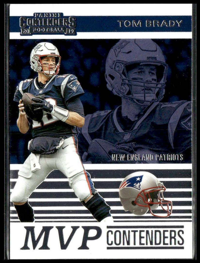 2019 Panini Contenders Basketball Tom Brady #MVP-TB PSA 10