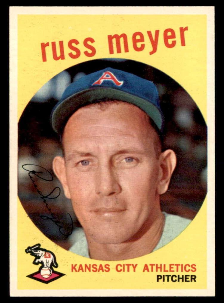 1959 Topps Baseball Russ Meyer #482