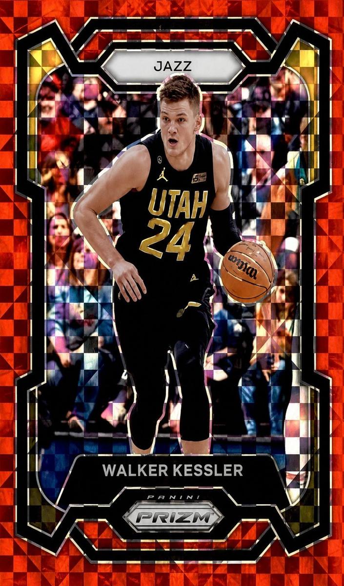 2023 Panini Prizm Basketball Red Power Walker Kessler #120