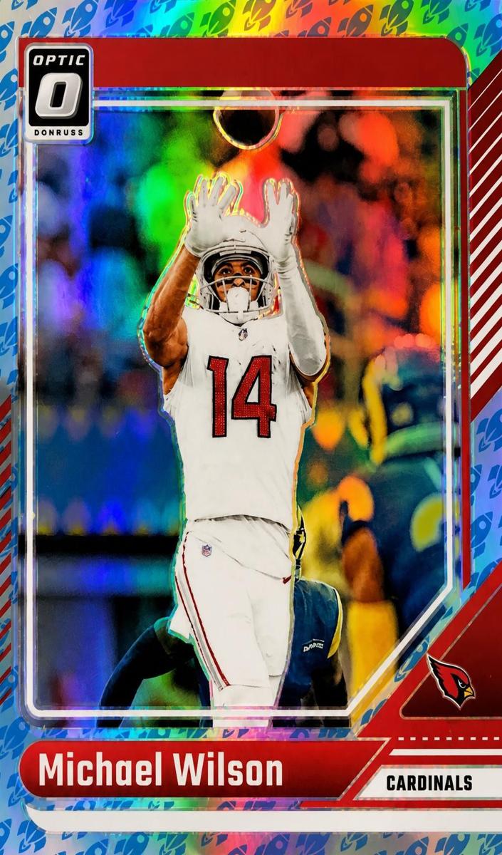 2024 Donruss Optic Football Rocket Michael Wilson #3
