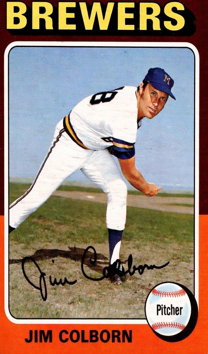 1975 O-Pee-Chee Baseball Jim Colborn #305