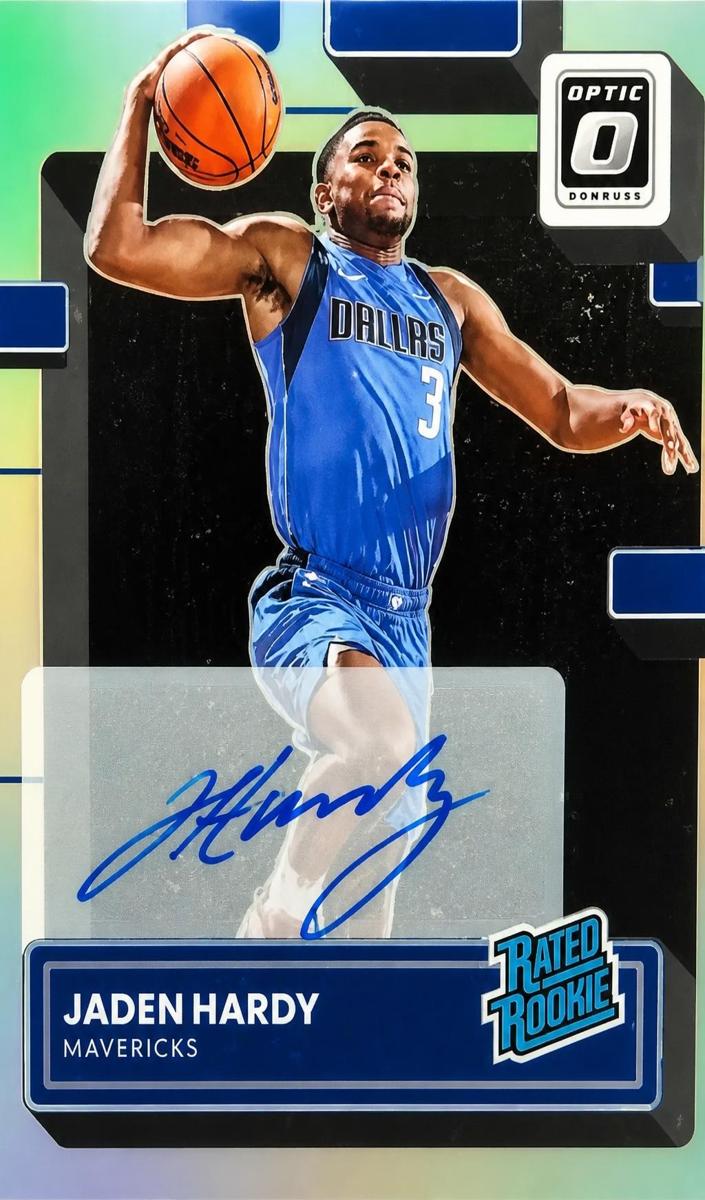 2022 Donruss Optic Basketball Holo Jaden Hardy #248 PSA 9