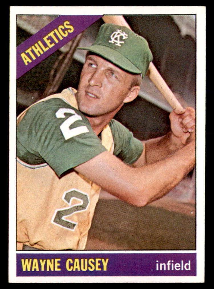 1966 Topps Baseball Wayne Causey #366