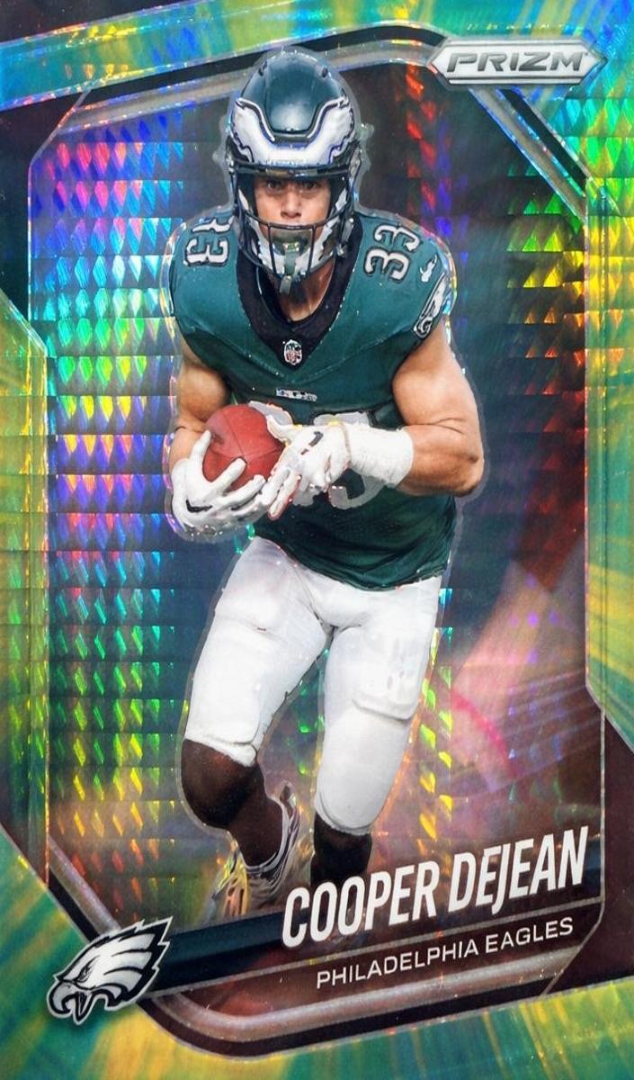 2025 Panini Prizm Football Hyper Cooper DeJean #170