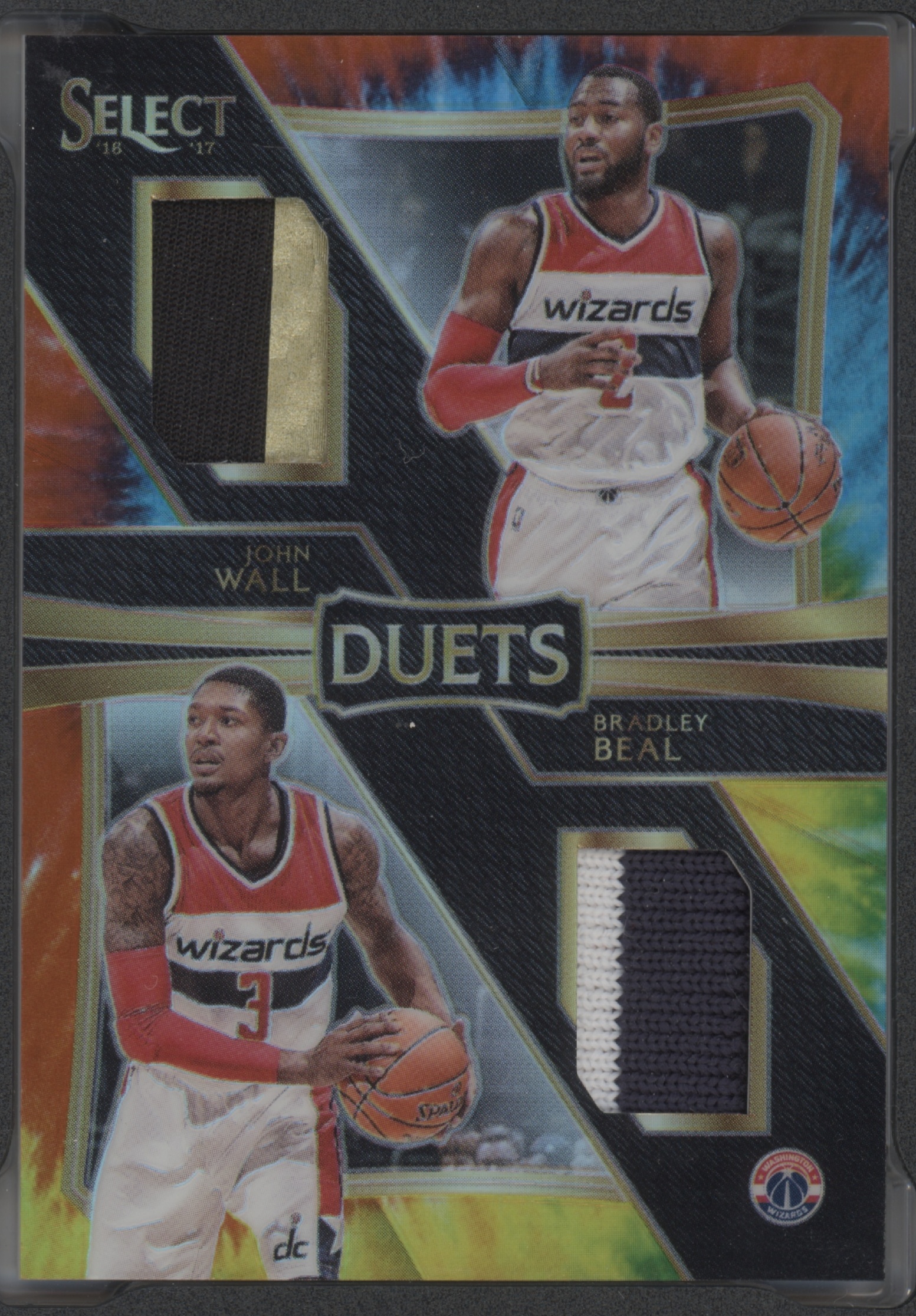 2016 Panini Select Basketball Tie Dye John Wall #7