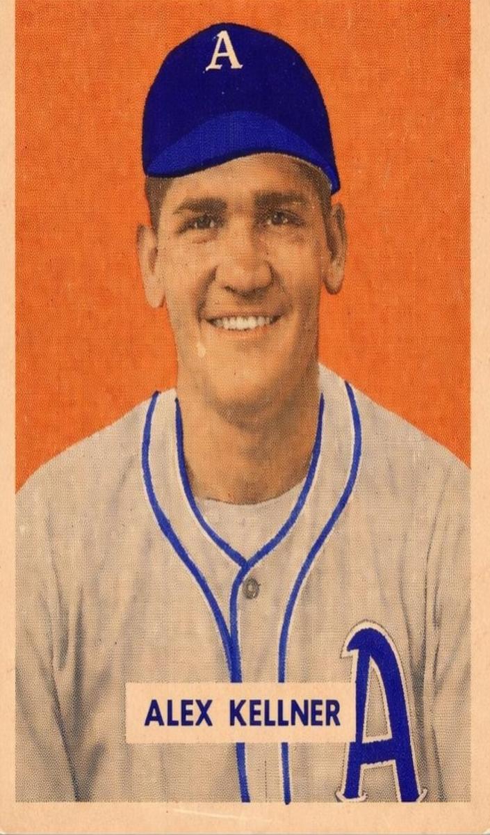 1949 Bowman Baseball Alex Kellner #222