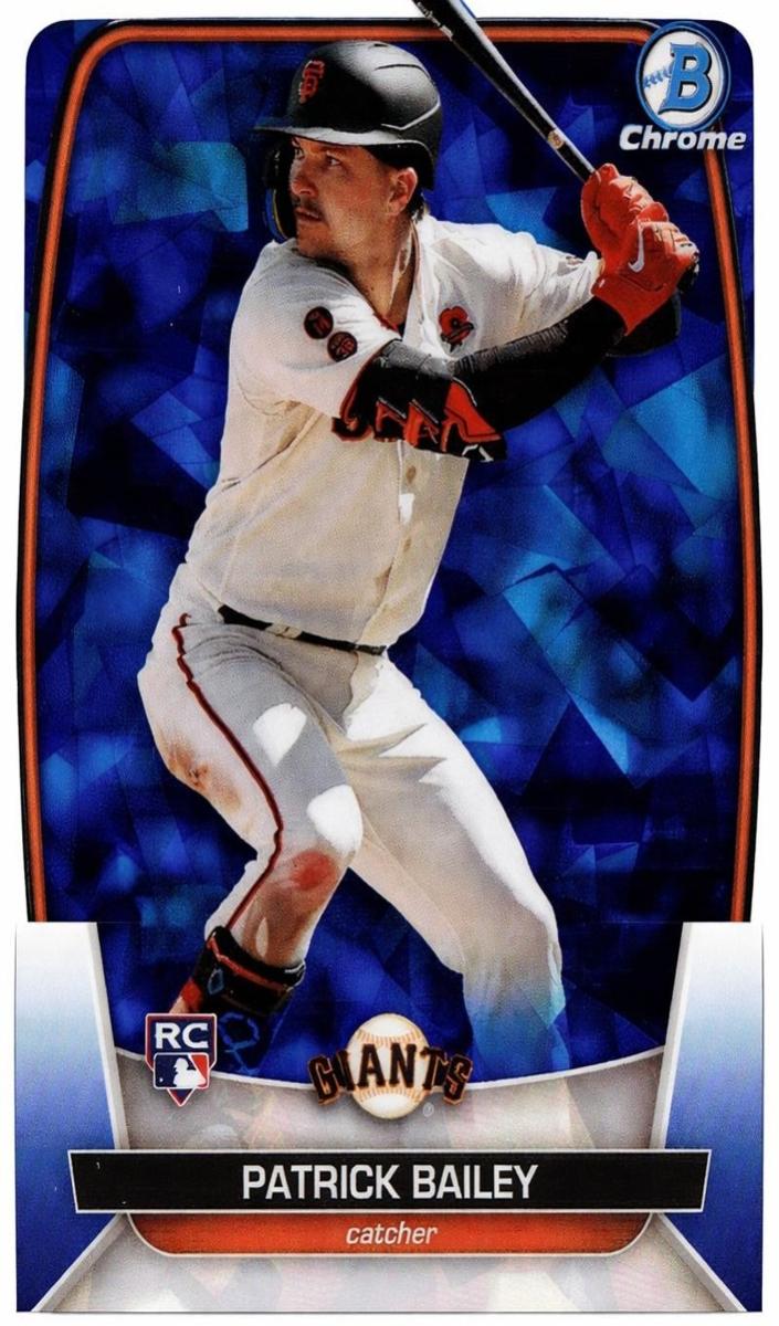 2023 Bowman Chrome Sapphire Baseball Patrick Bailey #60