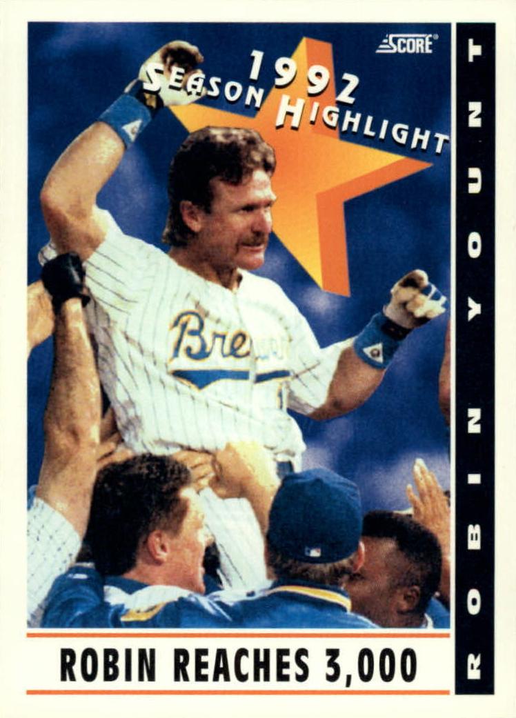 1993 Score Baseball Robin Yount #518