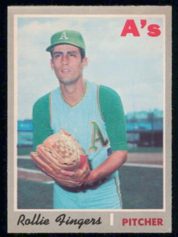 1970 O-Pee-Chee Baseball Rollie Fingers #502 SGC 6.5