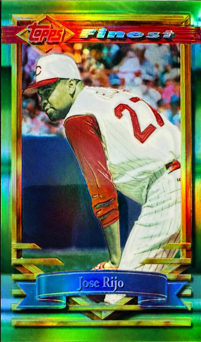 1994 Topps Finest Baseball Refractor Jose Rijo #308